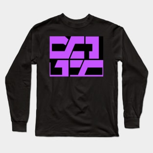 Abstract Type 2 Long Sleeve T-Shirt
